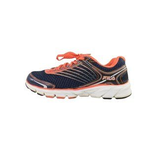 Womens Fila Memory Maranello 2 Navy Gym Excercise Running Shoes Size 8